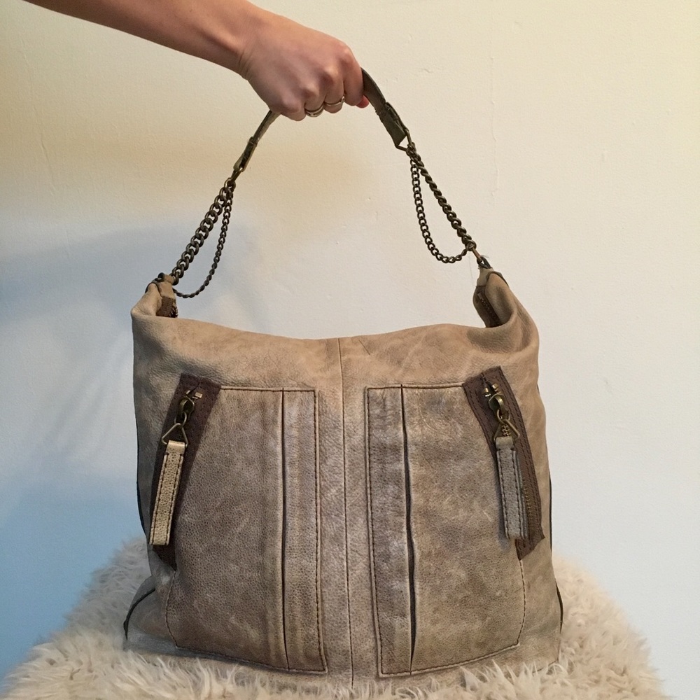 J. Crew Italian leather handbag